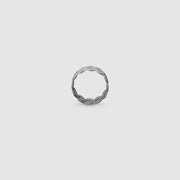 A contemporary twist on the ancient art of granulation, this refined stackable band ring reimagines traditional craftsmanship through a modern lens. Available in gold-plated brass, .925 silver, or gold-plated .925 silver, each ring features a subtly textured surface that echoes the precision and beauty of historical techniques via digital design. Designed to be worn alone for understated elegance or stacked for a bolder layered look - wear two or more together to create your own sculptural statement.