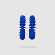 These chunky but ultra light hoops from the PHAOS collection are crafted from bioplastic with the use of advanced digital technology and hand dyed in royal blue. Wear them to bring a touch of vibrant colour to simple T-shirts, sweatshirts and hoodies.