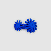 A bold statement piece with a sculptural edge, this open-band cocktail ring offers a contemporary take on the ancient art of granulation. 3D printed from a biosourced plastic known for its strength and distinctive sandy texture, each ring is hand-dyed and finished with care; a playful fusion of innovation and tradition.